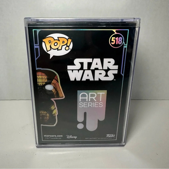 Funko POP Star Wars Darth Vader Art Series - Picture 5 of 6